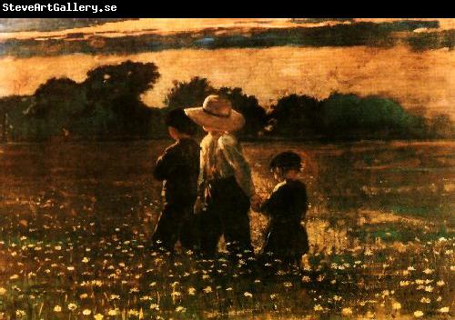 Winslow Homer In the Mowing